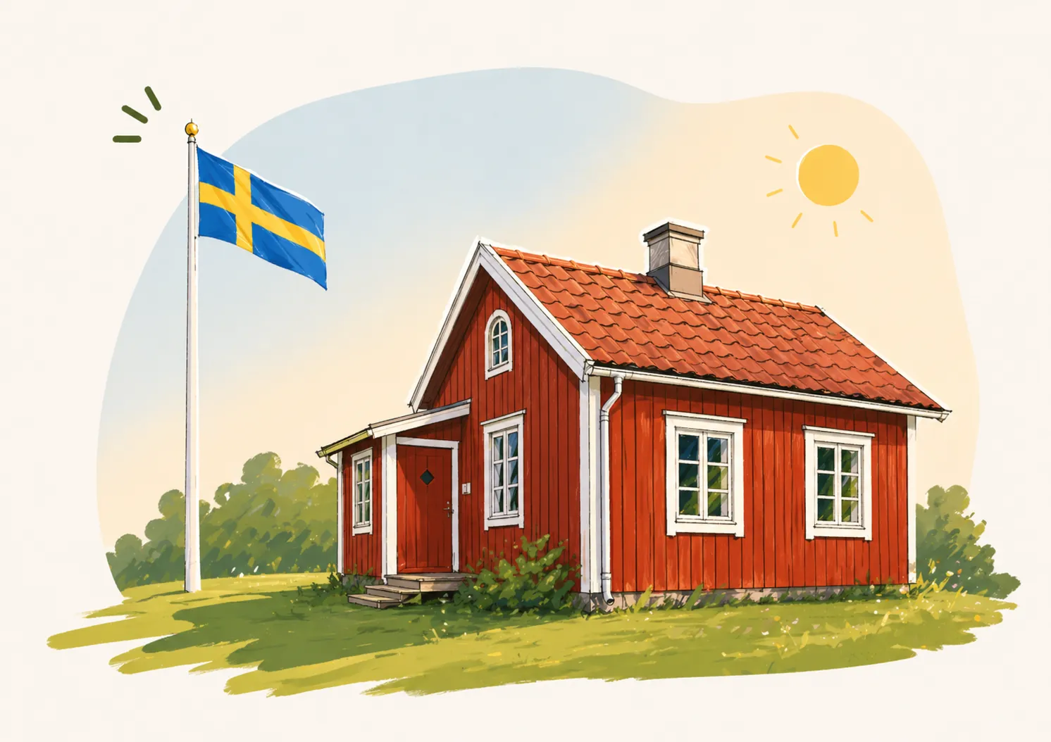Illustration for The Summer Cabin package